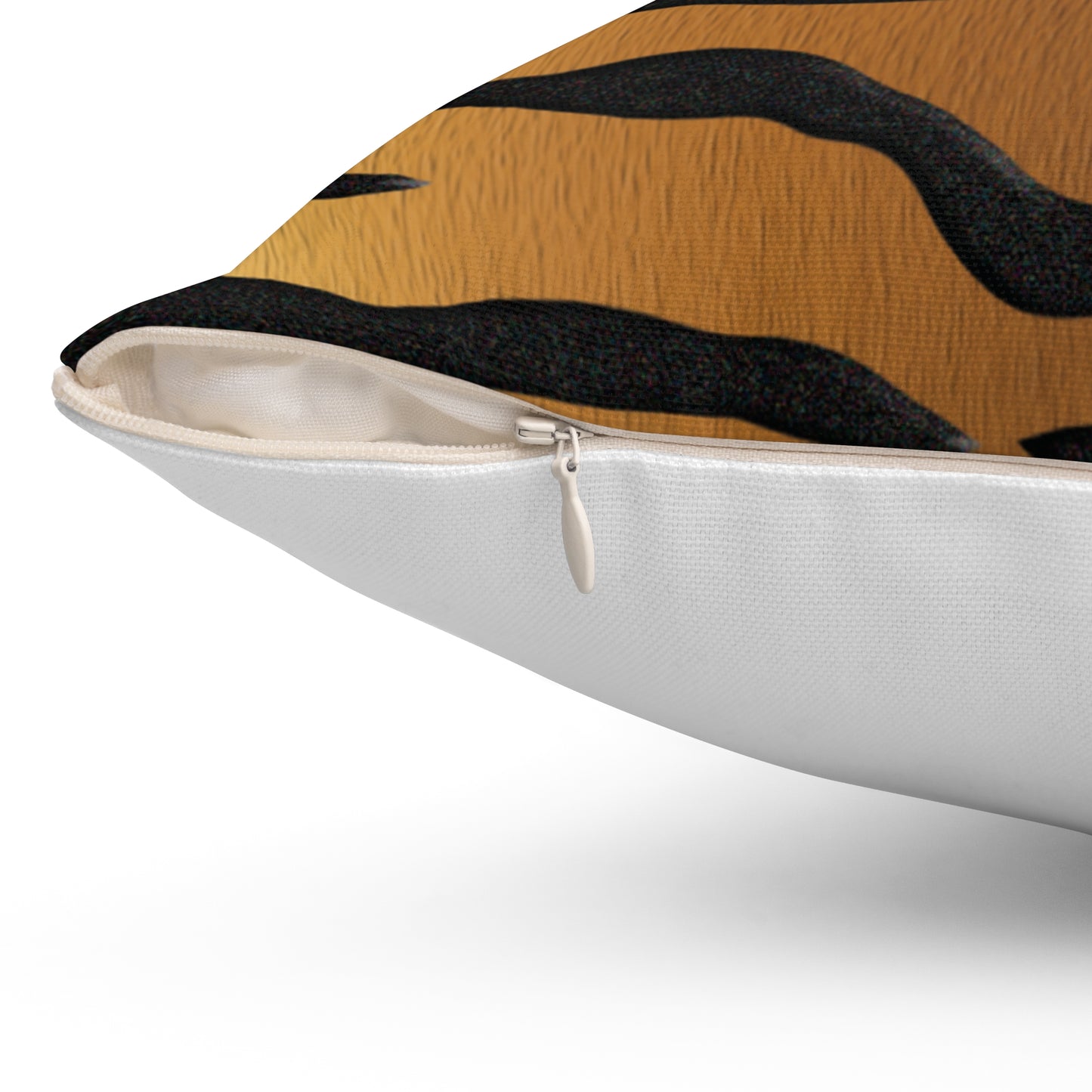 Wild Stripes Tiger Square Pillow