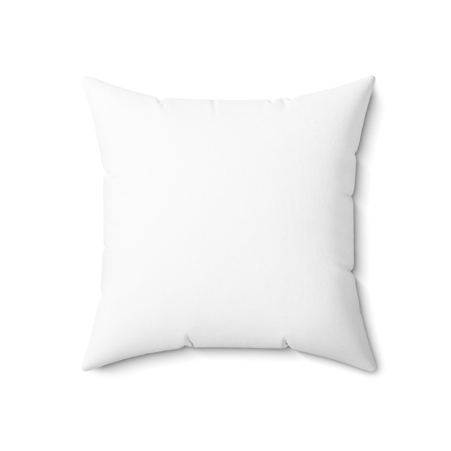 Personalized Charming Checkered: Black & White Square Pillow