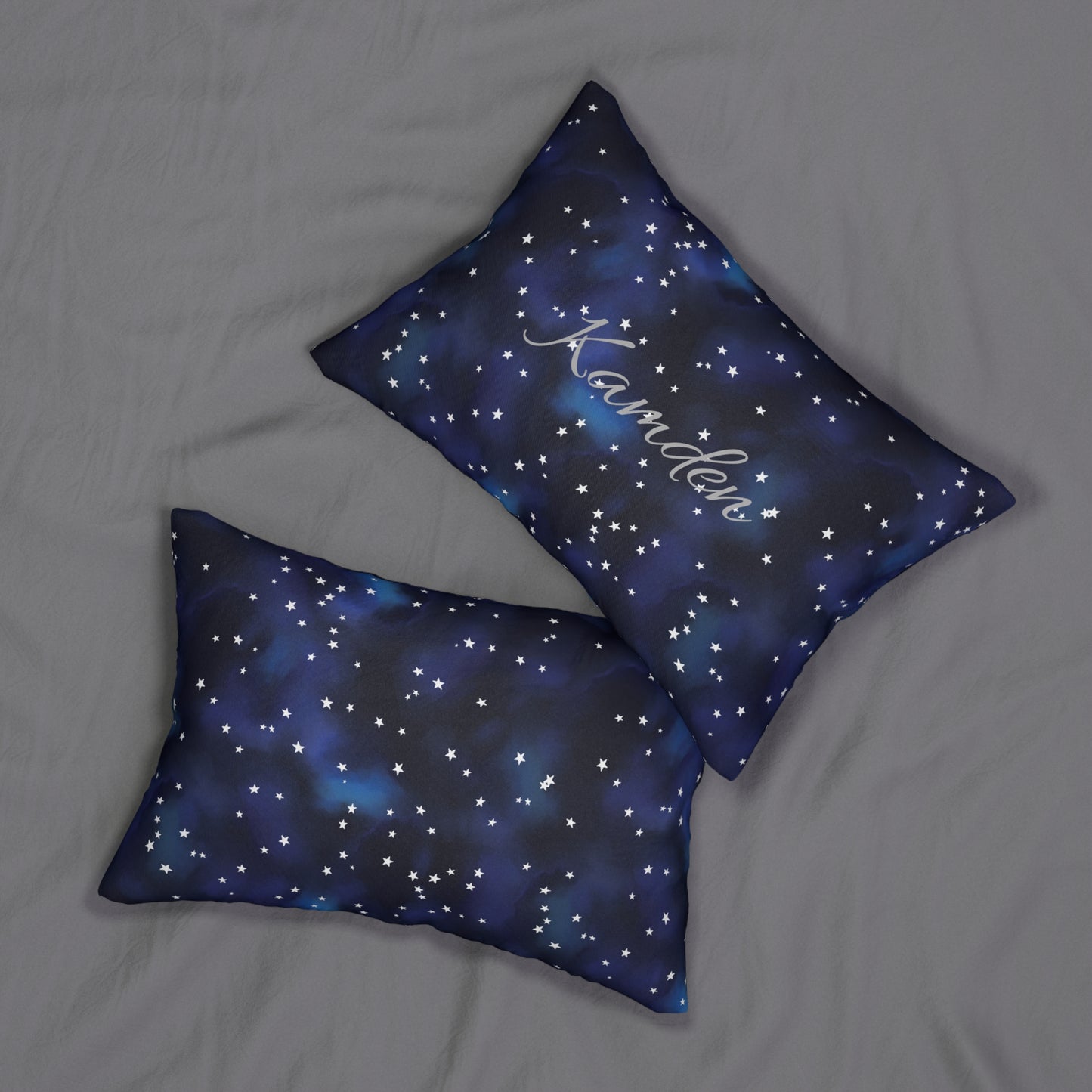 Personalized Cosmic Dreams Lumbar Pillow: A Celestial Adventure for Your Child’s Space