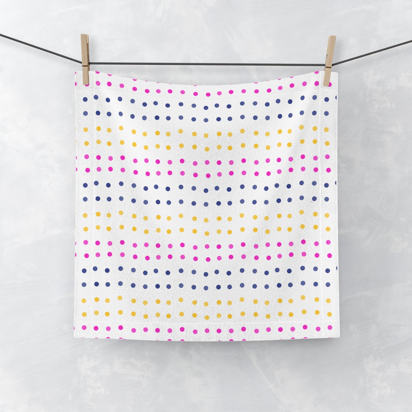 Dotted Dreams Face Towel