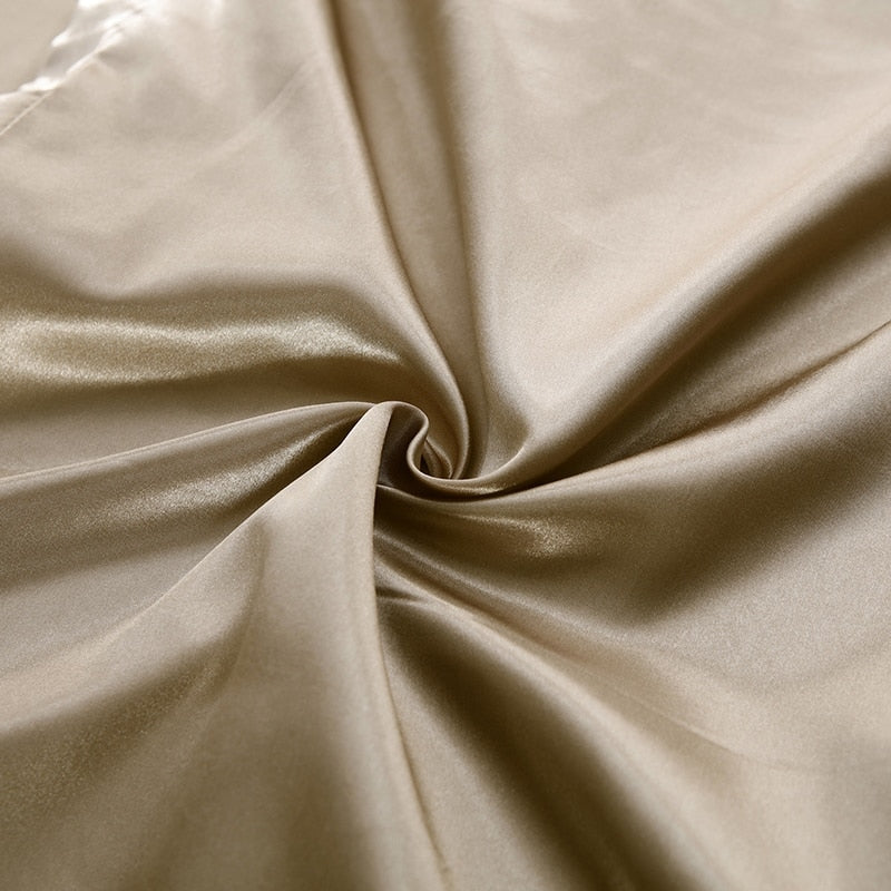 Silky Satin Duvet Cover Set - Elevate Your Bedroom Experience in Luxurious Style