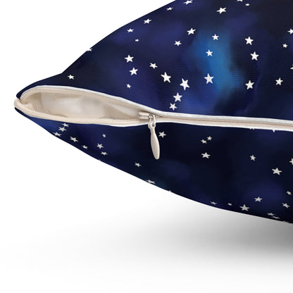 Cosmic Dreams Square Pillow: A Magical Sleep Adventure!