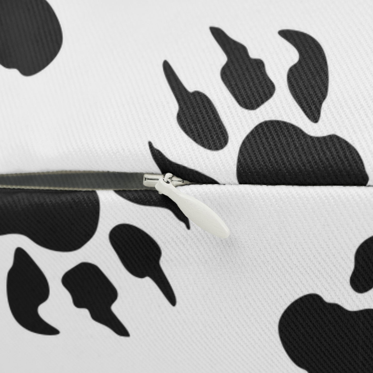 Tiger Paw Print Lumbar Pillow