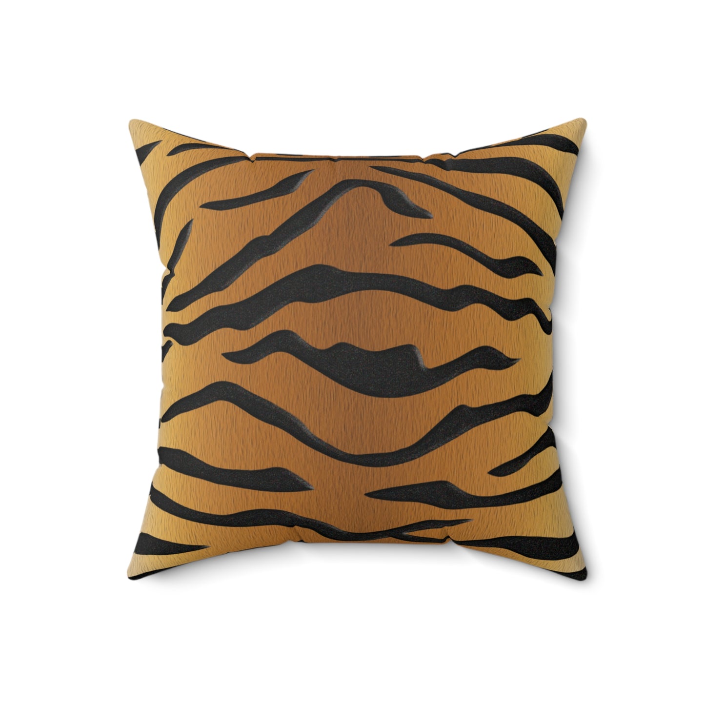 Wild Stripes Tiger Square Pillow