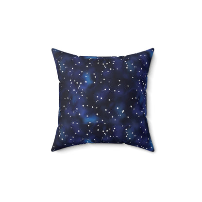 Cosmic Dreams Square Pillow: A Magical Sleep Adventure!