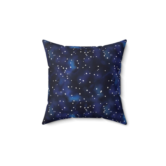 Cosmic Dreams Square Pillow: A Magical Sleep Adventure!