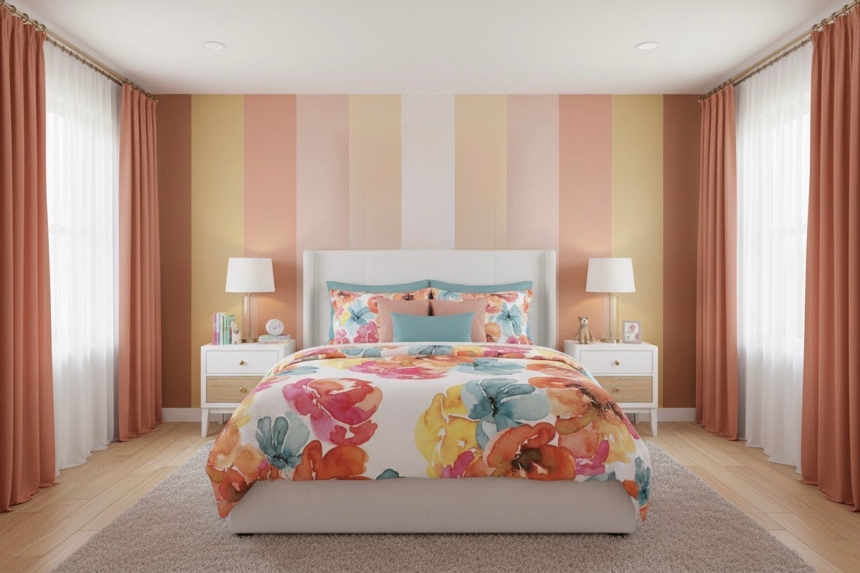 Flower Power Duvet for Big Girls