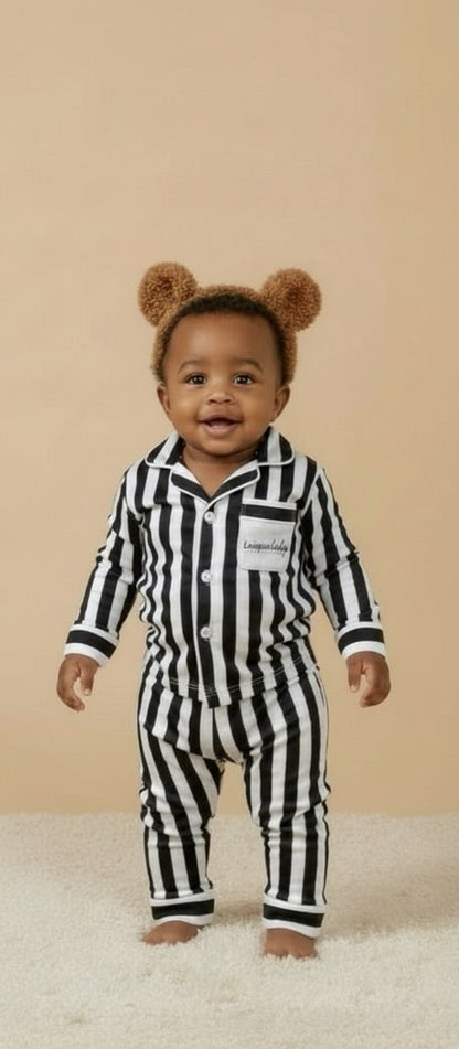 Classic Stripe Baby Pajama Set