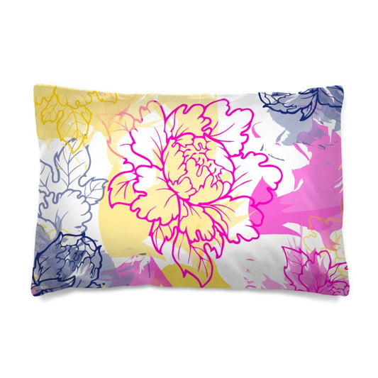 Watercolor Floral Dreams Duvet Cover