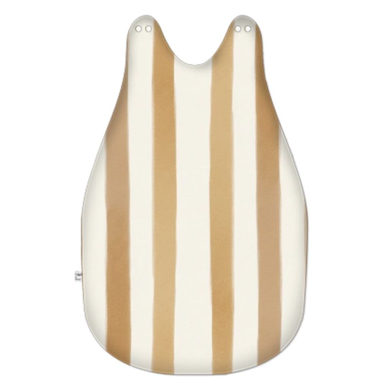 Golden Hour Latte Stripe Baby Cuddle Sack