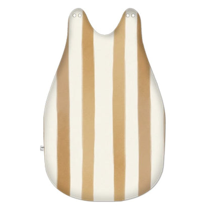 Golden Hour Latte Stripe Baby Cuddle Sack