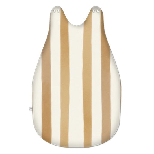 Golden Hour Latte Stripe Baby Cuddle Sack