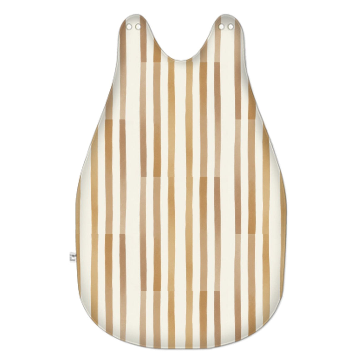 Golden Hour Latte Stripe Baby Cuddle Sack