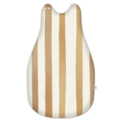Golden Hour Latte Stripe Baby Cuddle Sack