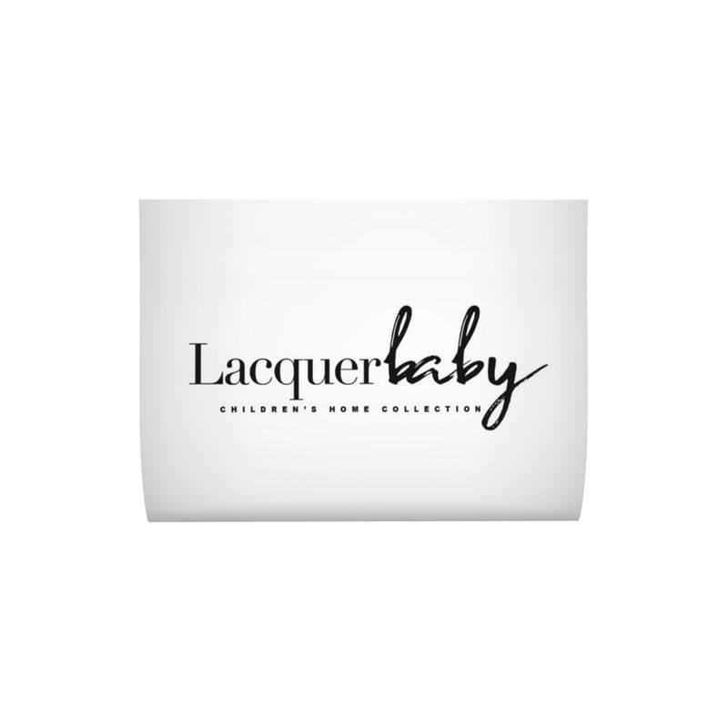 Classic Stripe Lumbar Pillow – Soft Pink Back