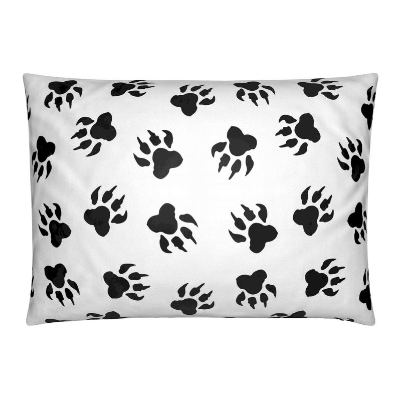 Tiger Paw Velvet Pillow – 14x20”