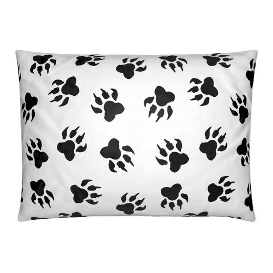 Tiger Paw Velvet Pillow – 14x20”