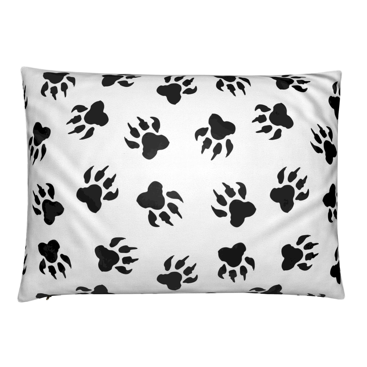 Paw‑Print Lumbar Pillow – Jungle Dreamer & Wild Stripes
