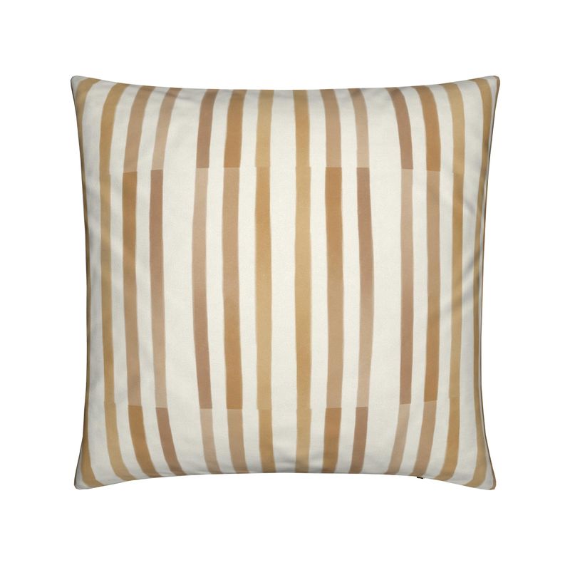 Golden Hour Latte Stripe Cuddle Pillow