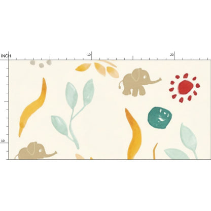 Baby Oh Baby Elephant Garden Wallpaper