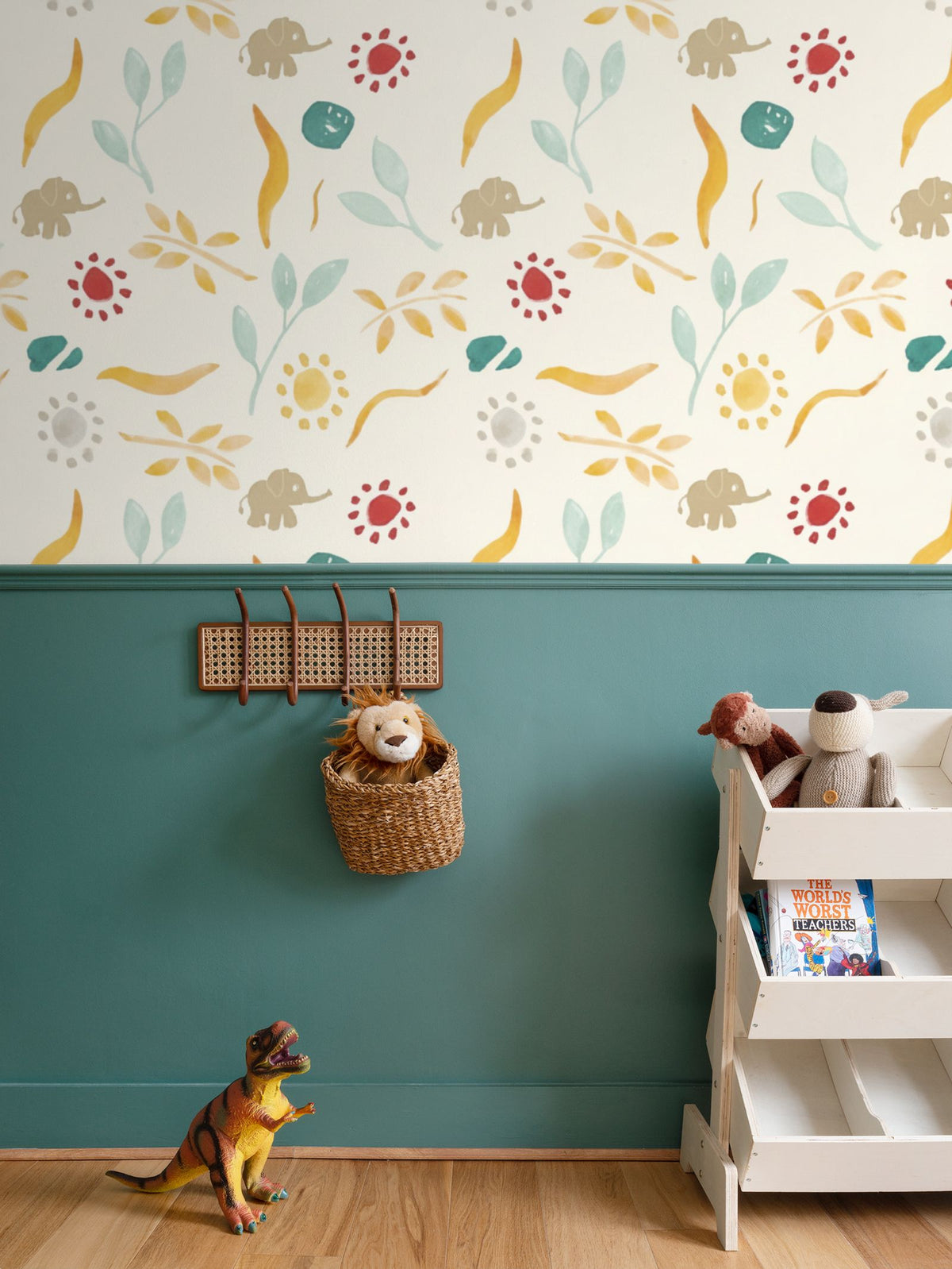Baby Oh Baby Elephant Garden Wallpaper