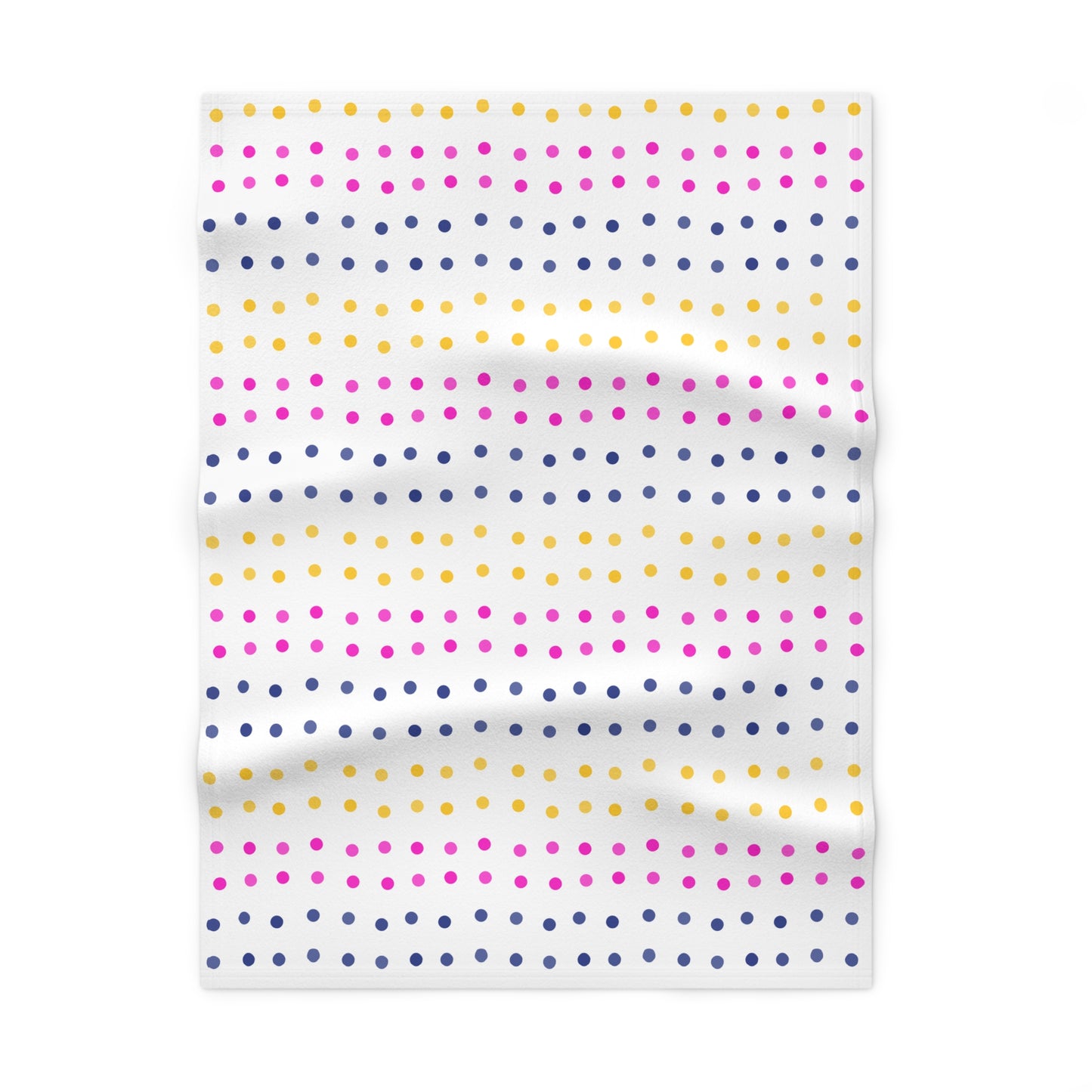 Dotted Dreams Soft Fleece Baby Blanket