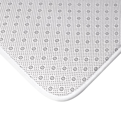 Dotted Dreams Bath Mat – Watercolor Floral Collection