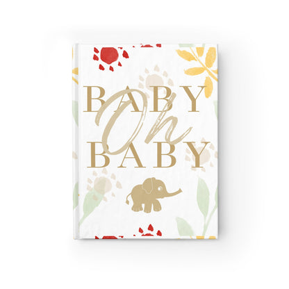 Oh Baby Nursery Journal – Baby Oh Baby Elephant (Ruled Line)