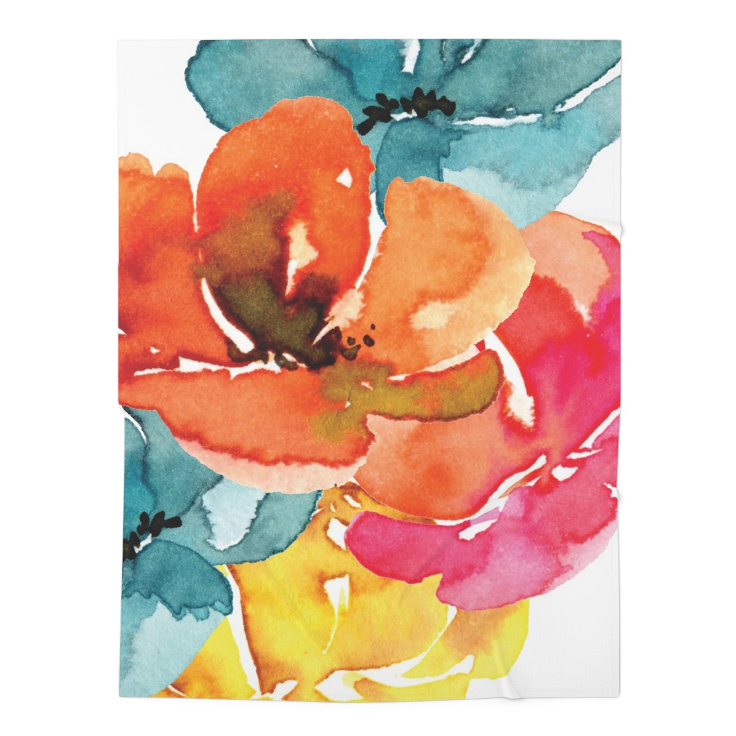 Flower Power Baby Swaddle Blanket- Wrap Your Little Princess in Comfort and Style!