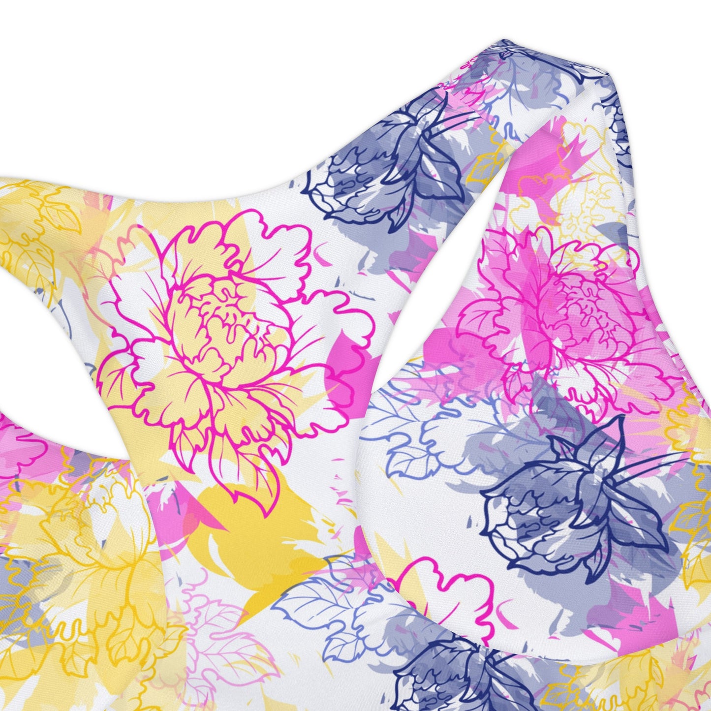 Watercolor Floral Dreams Girls' Swim Set