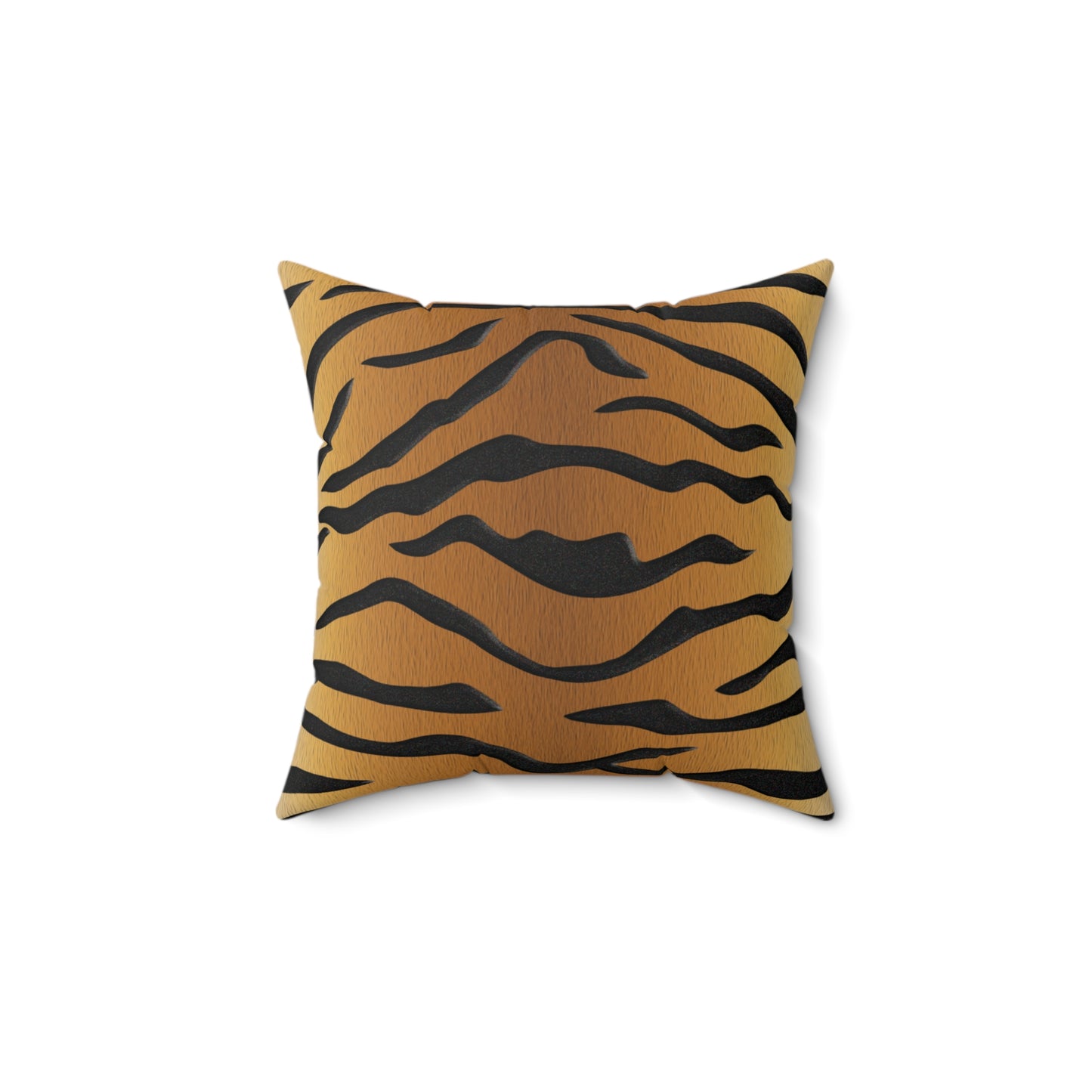 Wild Stripes Tiger Square Pillow