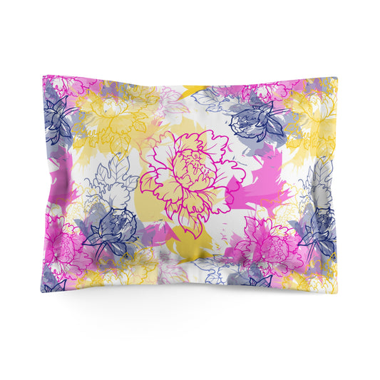 Watercolor Floral Dreams Pillow Sham