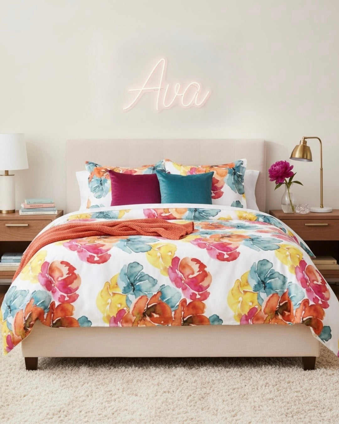 Flower Power Duvet Cover