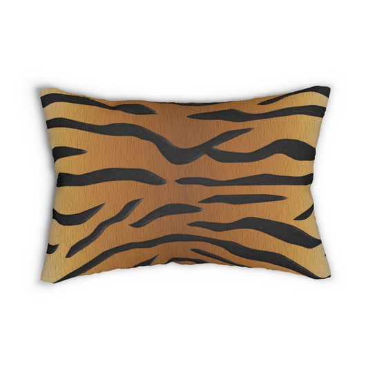 Wild Stripes Tiger Lumbar Pillow