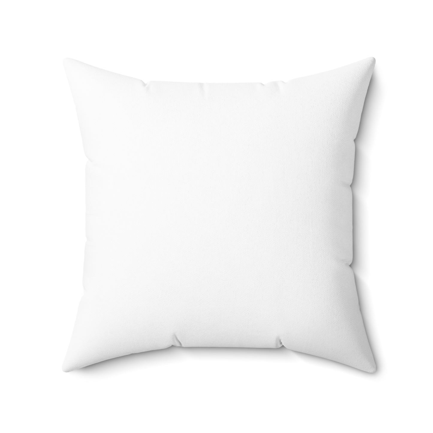 Personalized Charming Checkered: Black & White Square Pillow