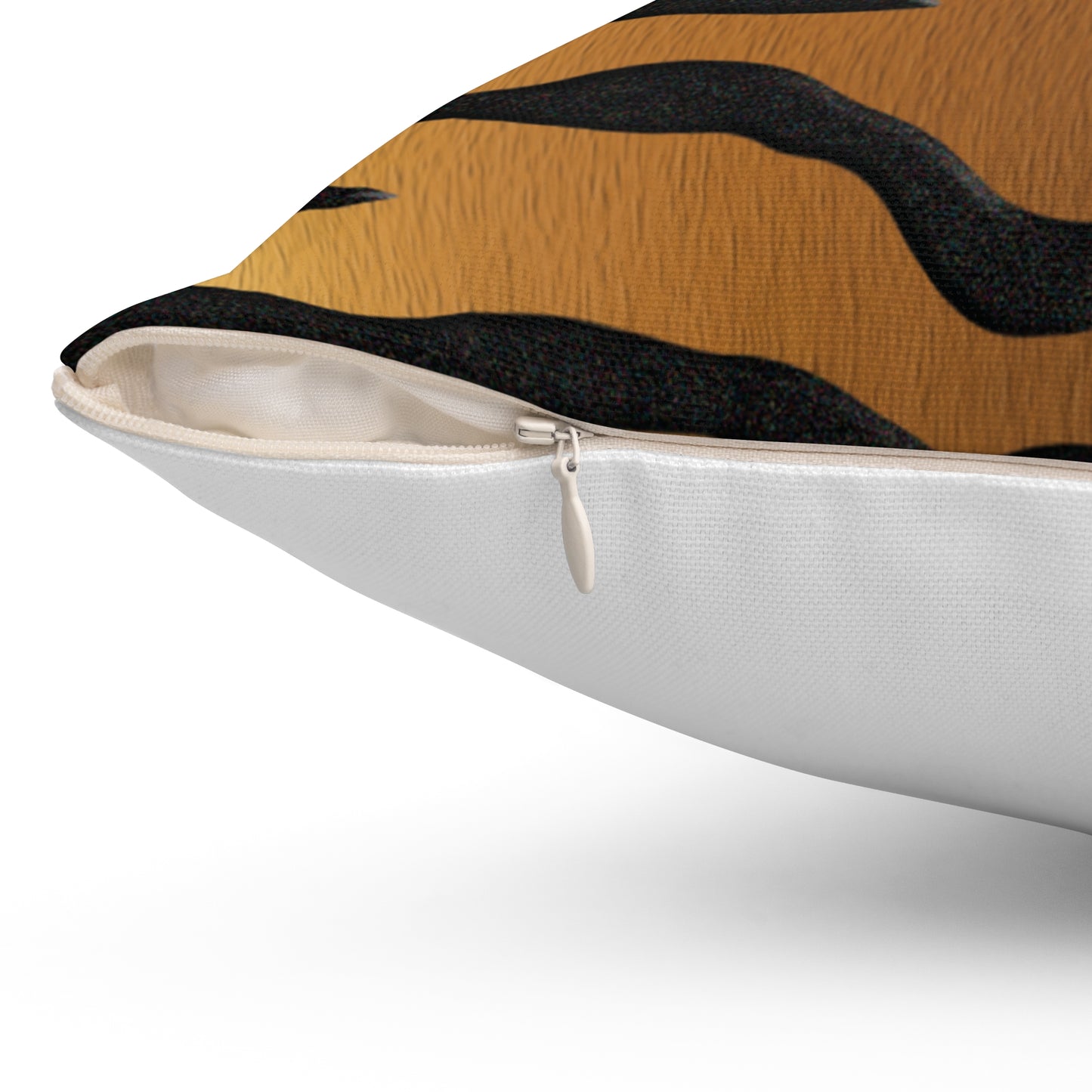 Wild Stripes Tiger Square Pillow