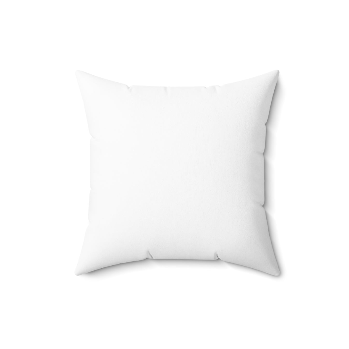 Personalized Charming Checkered: Black & White Square Pillow