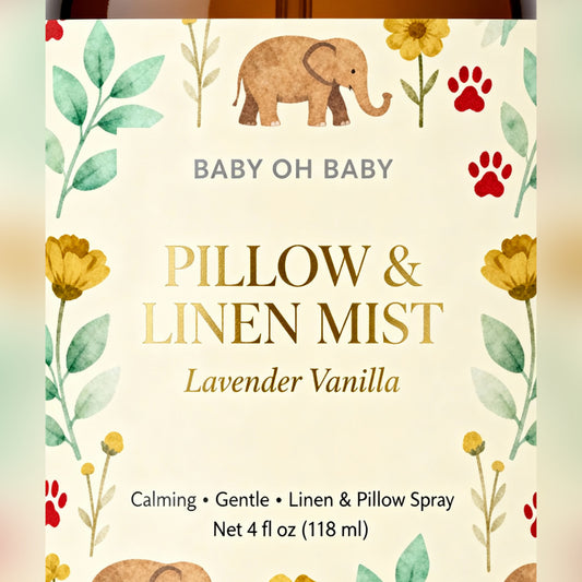 Baby Oh Baby Pillow & Linen Mist – Lavender Vanilla