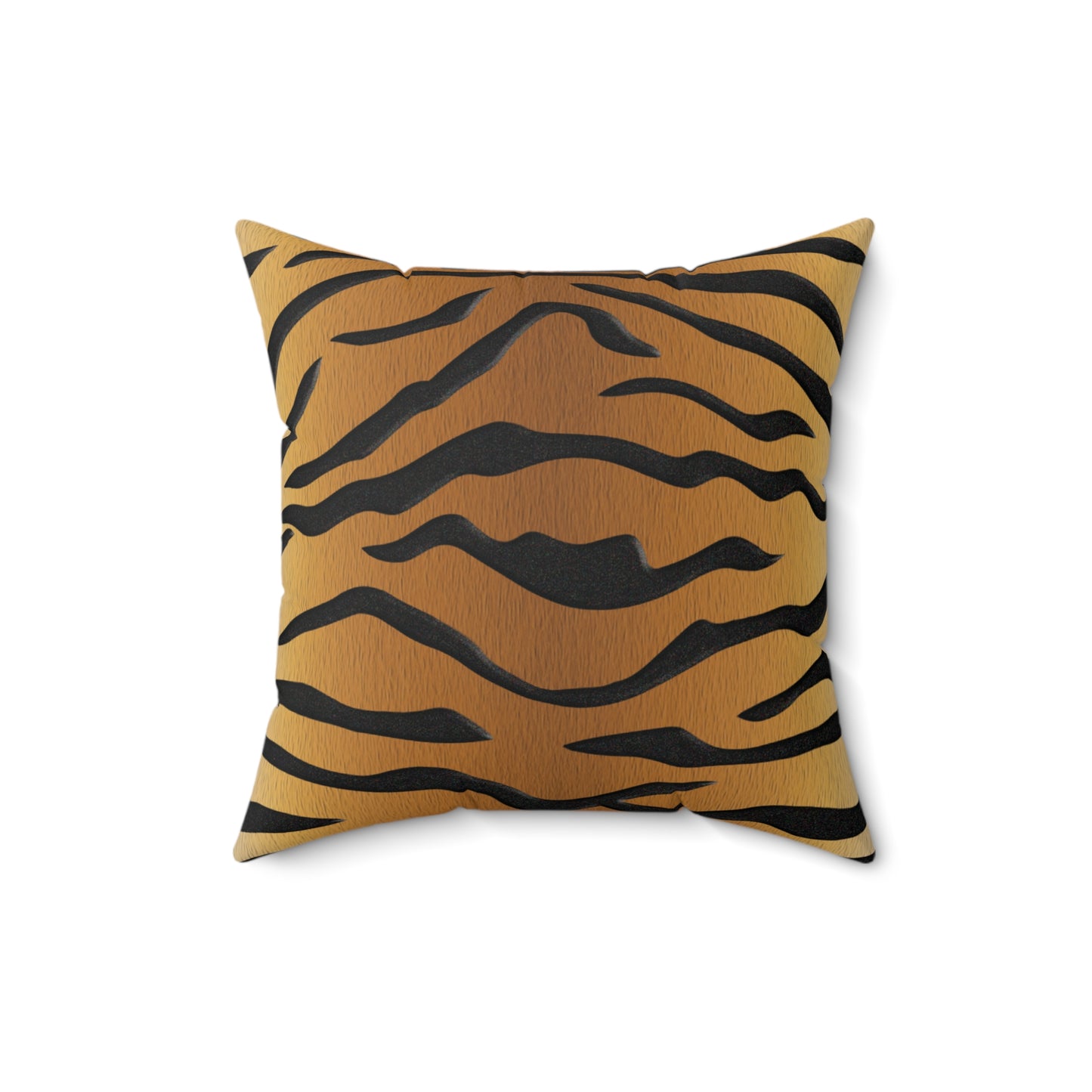 Wild Stripes Tiger Square Pillow