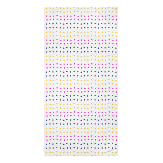 Dotted Dreams Mink-Cotton Towel