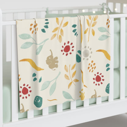 Oh Baby Elephant Crib Sheet & Swaddle Bundle