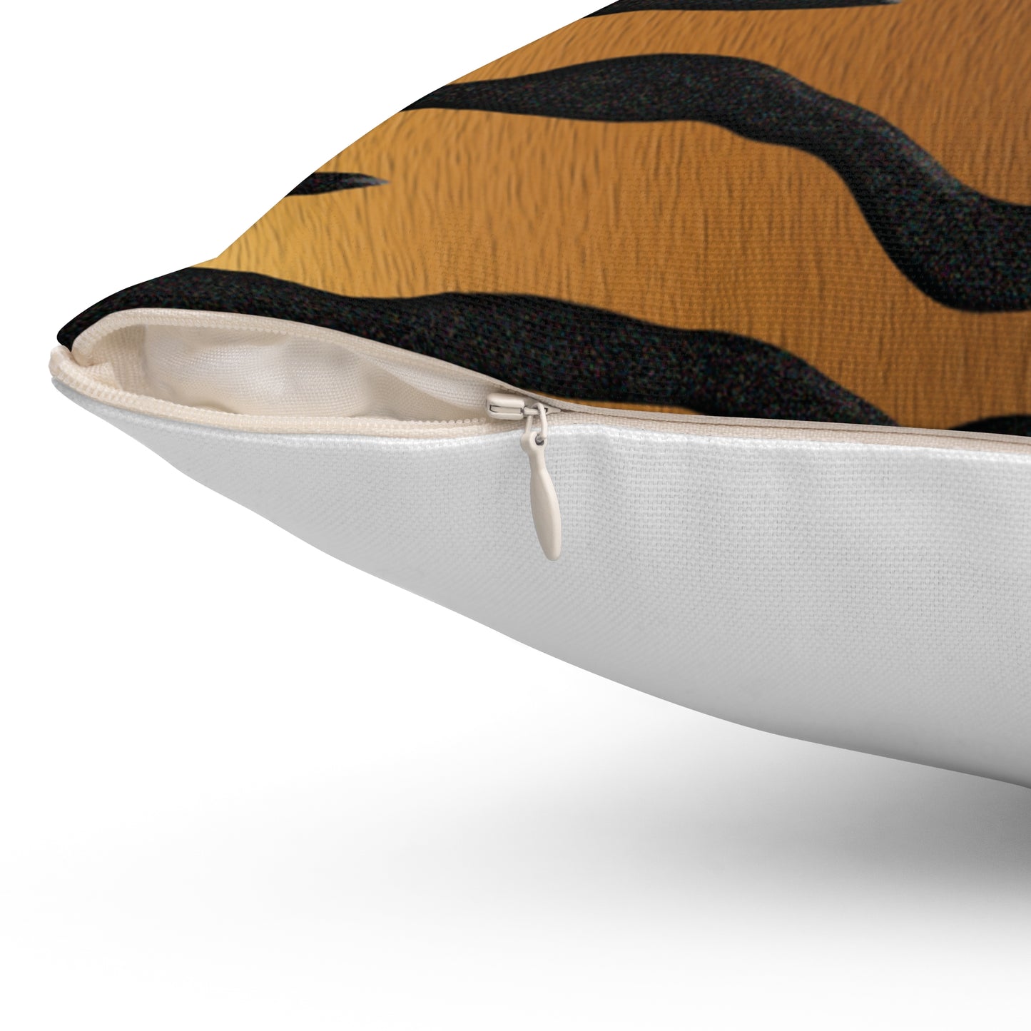 Wild Stripes Tiger Square Pillow