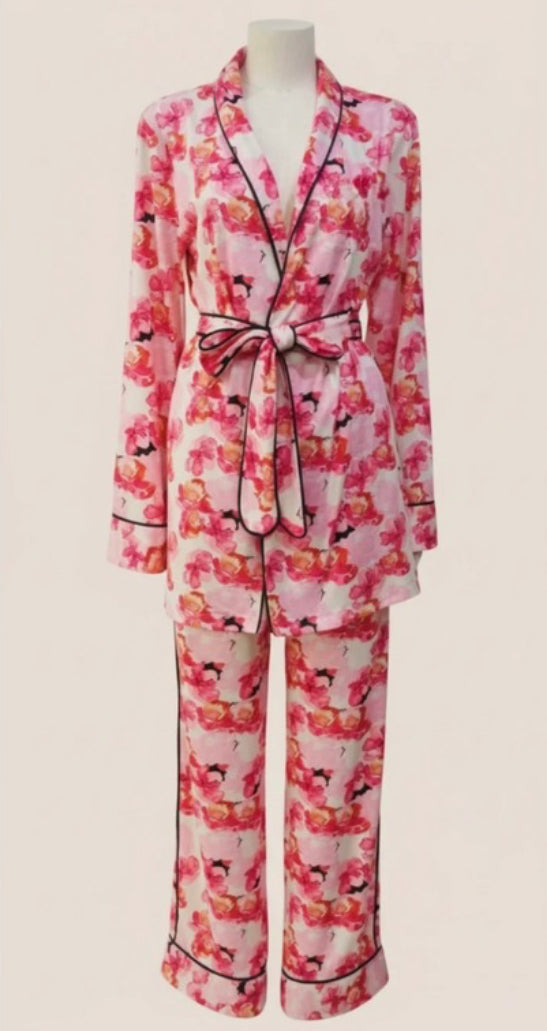 Golden Hour & Dreamy Blossom Luxe Night Set