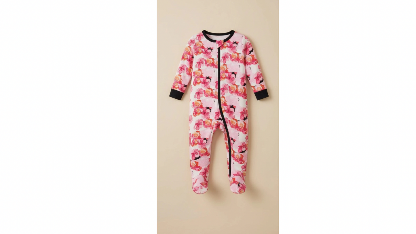 Dreamy Blossom Baby Sleeper Pajama