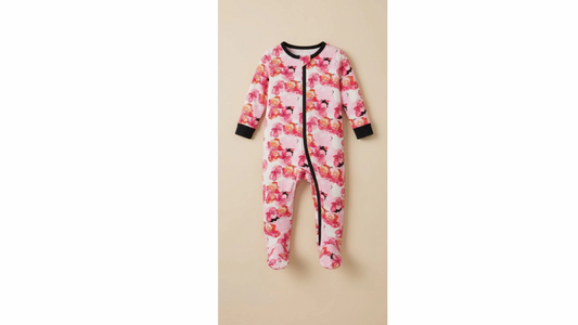 Dreamy Blossom Baby Sleeper Pajama