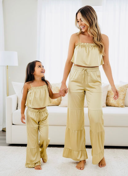 Golden Hour Cuddle Mommy & Me Pajama Set Bundle