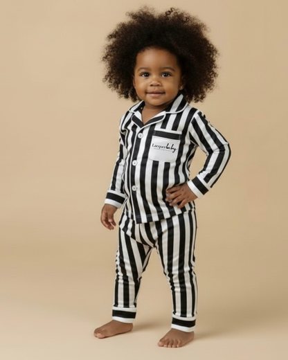 Dreamy Blossom & Classic Stripe Mommy & Me Pajama Bundle