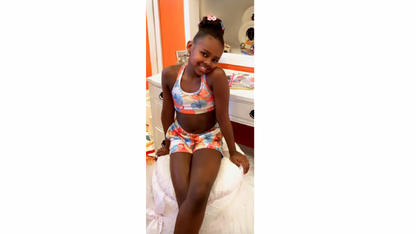 Flower Power Girl’s Loungewear Set