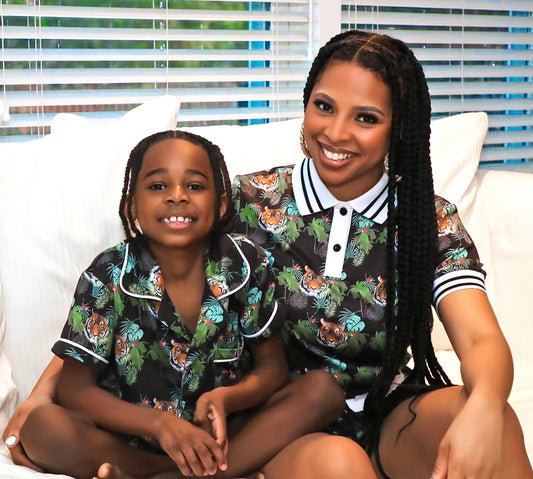 Children's Unisex- Lacquer Baby Jungle Dreamer Tiger Set Ships by 4/26