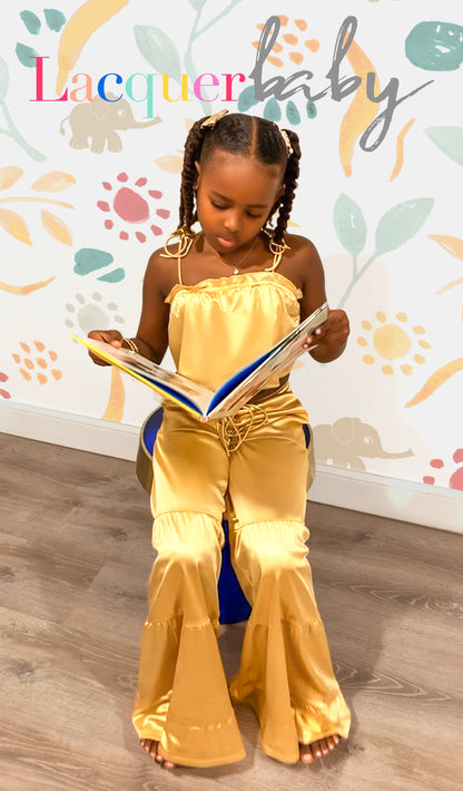 Golden Hour Girls’ Cuddle Luxe Set -Family Matching - Mommy & Me - Ready To Ship